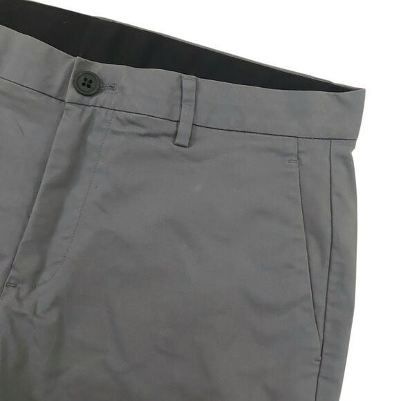 Bonobos Pants Mens 30x32 Gray Athletic Slim Straight Flat Front Stretch Golf - Picture 3 of 12